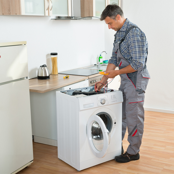 can you walk me through the steps of troubleshooting my washer issue in Charlos Heights